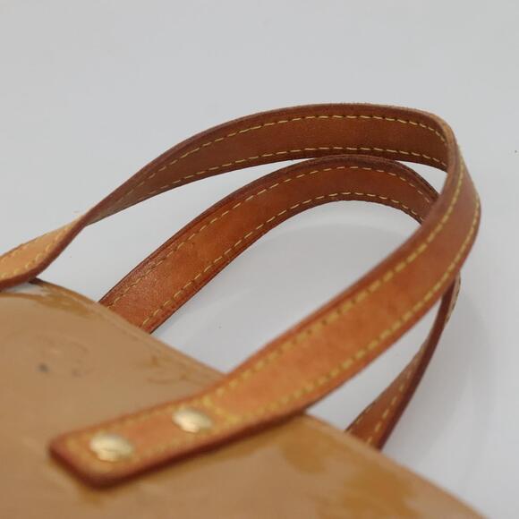 LOUIS VUITTON Monogram Vernis Reade PM Hand Bag Noisette M91334 - Picture 8 of 12